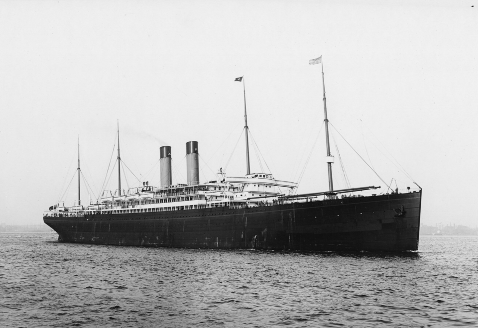 RMS Celtic ocean liner, early 1900s